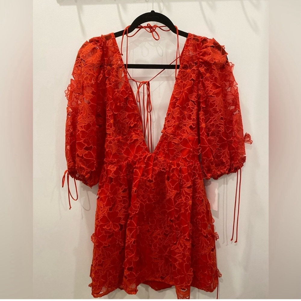 Love and lemon dress red